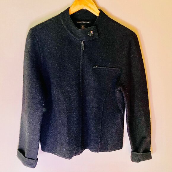 Sarah Spencer Boiled Wool Jacket - Picture 1 of 5